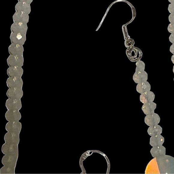 Gorgeous Moonstone Necklace Earring Set NWT. Black Friday sale! - Picture 9 of 10